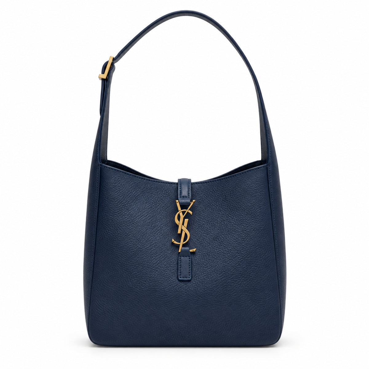 Saint Laurent YSL Le 5 à 7 Hobo Bag – Navy Gold
