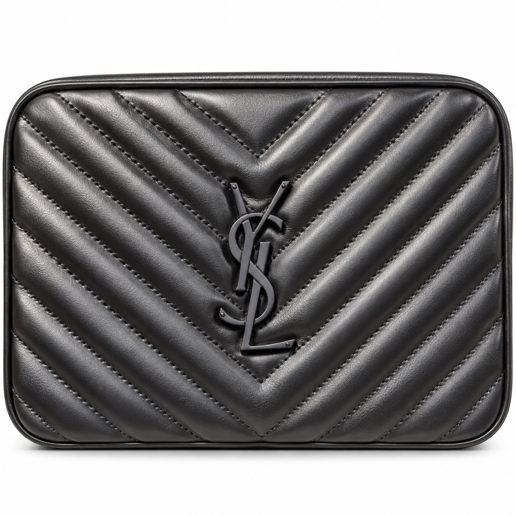Saint Laurent YSL Lou Camera Bag – Black on Black