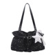 Starry Sky Cloud Bag – Blue Glitter Lace Star Charm