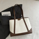 Black Large Tote Bag Set – 2-in-1 Mini Pouch