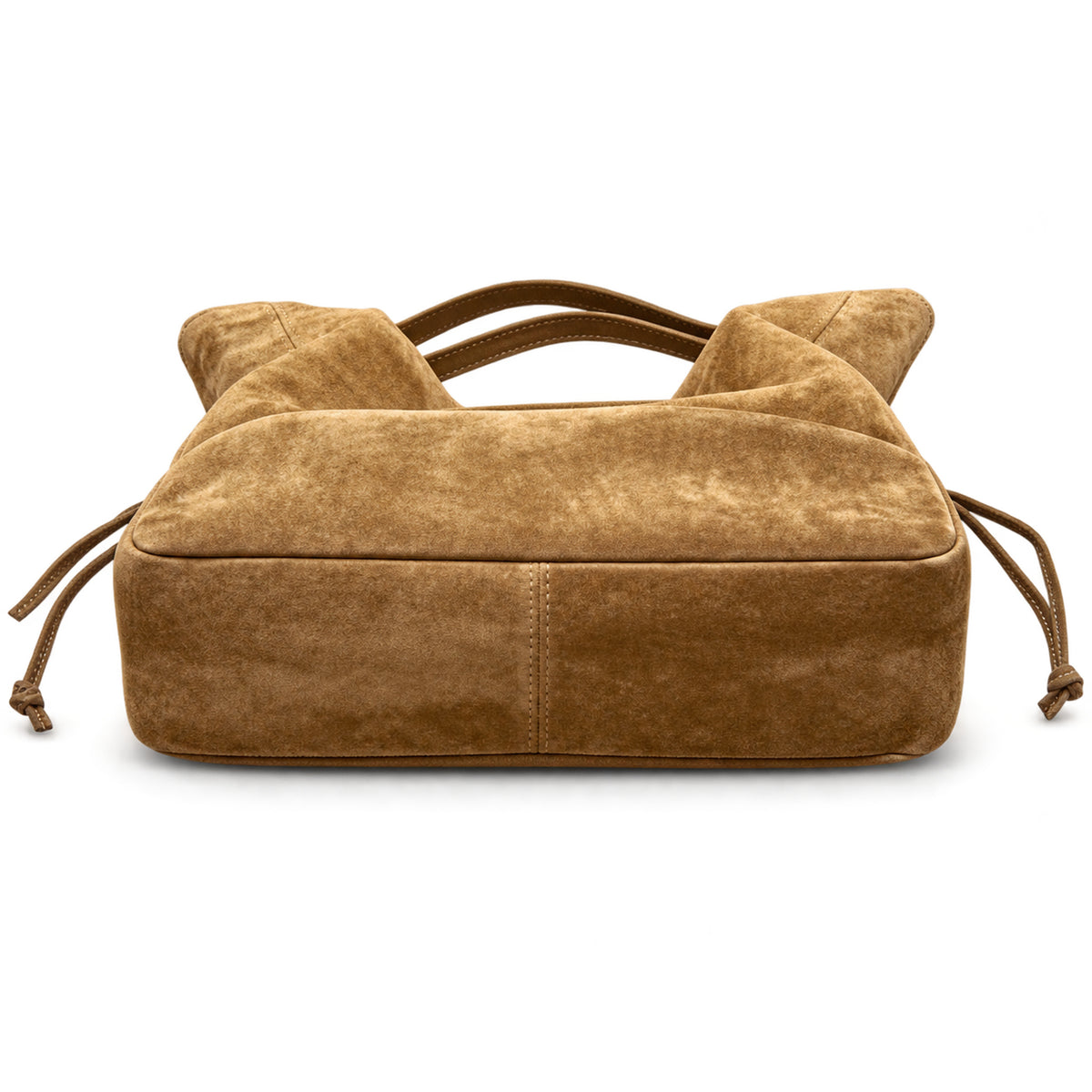 YSL Saint Laurent Jamie Tote Bag Camel Suede Gold Chain