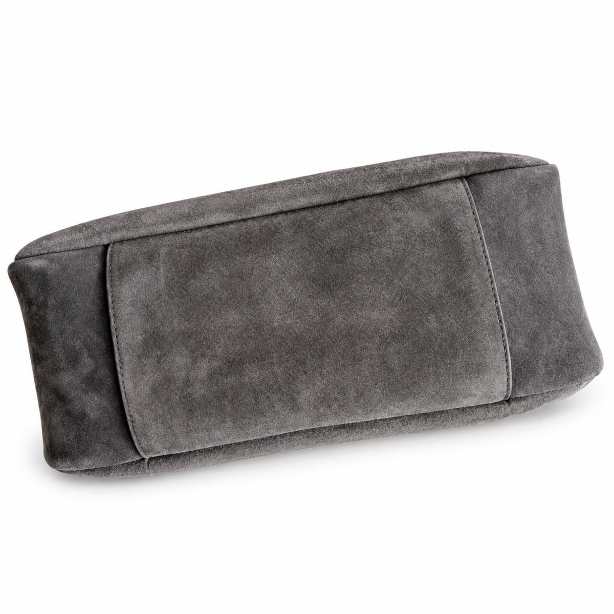 Saint Laurent YSL Le 37 Hobo Bag – Grey Suede Gold