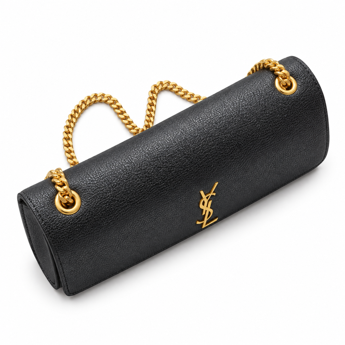 Saint Laurent YSL Kate Small Chain Bag – Black Gold